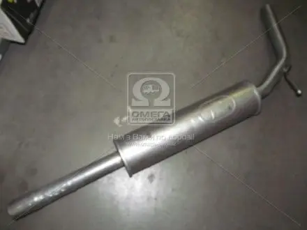 Резонатор (средняя часть) алюминизированная сталь VW Polo 1.0, 1.6 POLMOSTROW 30.146