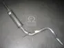 Резонатор (средняя часть) алюминизированная сталь Seat Inca/VW Caddy 1.9D POLMOSTROW 30.242 (фото 1)