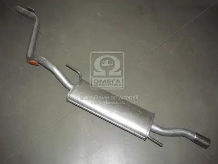 Глушитель алюм. сталь, задн. часть VW Golf III 1.4/1.6/1.8 91-93 POLMOSTROW 30.32