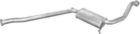POL48.03 ALU Резонатор Saab 9000 POLMOSTROW 4803