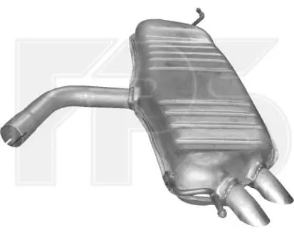 Глушитель POLMOSTROW FP 9544 G33