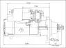 Стартер PRESTOLITE ELECTRIC M90R3545SE (фото 4)