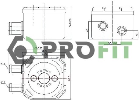 Радіатор масляний PROFIT 1745-0064