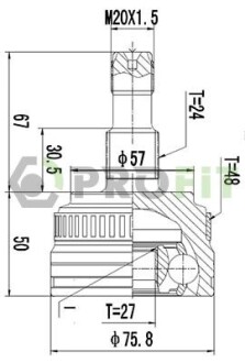 ШРКШ PROFIT 2710-1367 (фото 1)