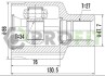 Шрус PROFIT 2810-2036 (фото 1)