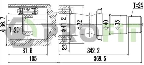 ШРКШ PROFIT 2810-2044