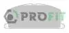Колодки тормозные дисковые PROFIT 5000-0308 (фото 1)