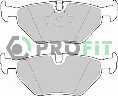 Колодки тормозные дисковые PROFIT 5000-1075