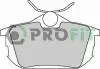 Колодки тормозные дисковые PROFIT 5000-1095 (фото 1)