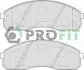 Колодки тормозные дисковые PROFIT 5000-1595 (фото 1)