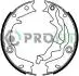 Колодки тормозные барабанные PROFIT 5001-4046 (фото 1)