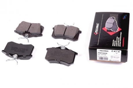 Колодки тормозные дисковые зад. Citroen/Peugeot/Ren PROTECHNIC PRP0005