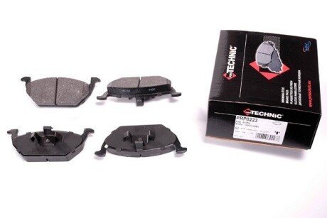 Тормозные колодки дисковые перед. Audi A3/Seat Leon/Skoda Fabia/VW Bora/Golf IV/V/VI PROTECHNIC PRP0223