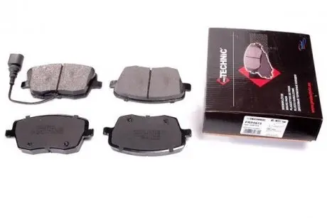 Колодки гальмівні przód SEAT CORDOBA, IBIZA. SKODA FABIA, ROOMSTER. VW POLO 1.0-2.0 12.99- PROTECHNIC PRP0672C
