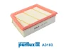 Фільтр повітряний (фільтруючий елемент) PORSCHE 911, 911 TARGA 3.0/3.6H/3.8 01.19- Purflux A3103 (фото 1)