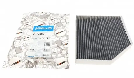 Фильтр салона Audi A4/A6 1.8-4.2TFSI 07-(угольный)) Purflux AHC269