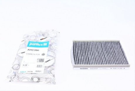Фильтр салона Fiat 500L/500X 12-(угольный)) Purflux AHC396 (фото 1)