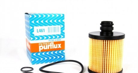 Фільтр масляний Fiat Doblo 1.6/2.0D 10- Purflux L461 (фото 1)
