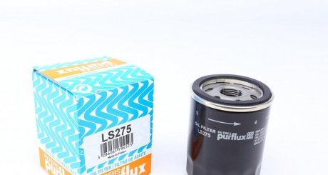 Фильтр масляный Nissan Micra 1.0-1.4i 92-10/ Primera 2.0i 90-96 Purflux LS275 (фото 1)