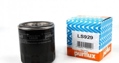 Фільтр масляний VW T5 2.0BiTDI 09- Purflux LS929
