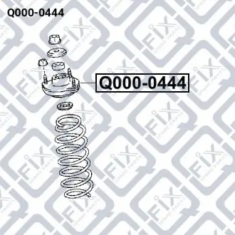 Опора амортизатора Q-fix Q000-0444