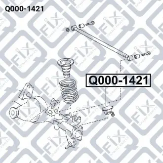 ОТБОЙНИК РЕССОРЫ ЗАДНЕЙ Q-fix Q000-1421