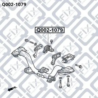 Подушка заднего дифференциала Q-fix Q002-1079