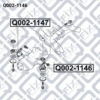 Подушка диференціалу Q-fix Q002-1146