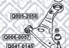Сайлентблок переднего рычага (задний) Q-fix Q005-0993 (фото 3)