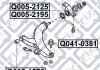 Сайлентблок переднего рычага (передний) Q-fix Q005-1576 (фото 3)
