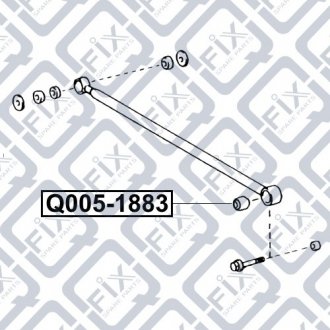 Сайлентблок заднього поперечного важеля Q-fix Q005-1883