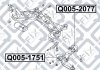 Сайлентблок задній переднього важеля Q-fix Q005-2077 (фото 3)