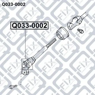 Крестовина рулевая Q-fix Q033-0002