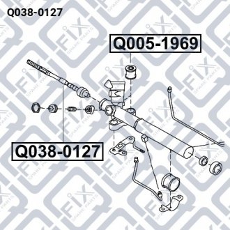 Тяга рульова Q-fix Q038-0127 (фото 1)