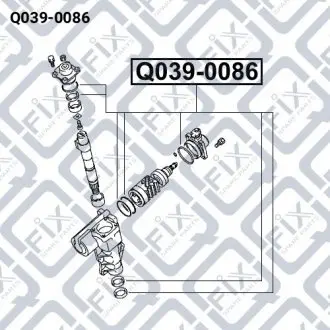 РЕМ К-Т РУЛЕВ РЕЙКИ Q-fix Q039-0086