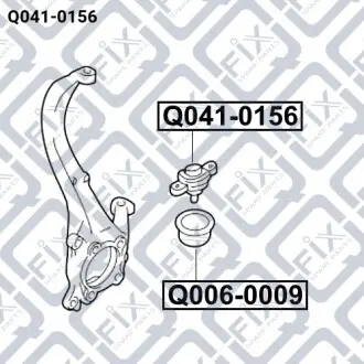 Опора шаровая Q-fix Q041-0156