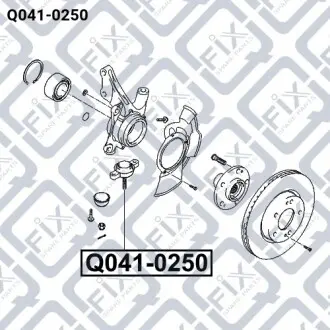 Опора шаровая Q-fix Q041-0250