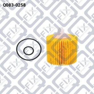 Масляный фильтр (вставка) Q-fix Q083-0258 (фото 1)