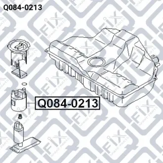Фільтр паливний Q-fix Q084-0213