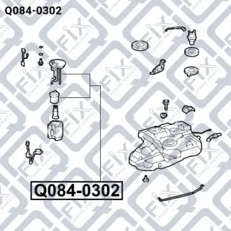 Паливний фільтр Q-fix Q084-0302