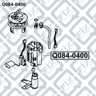 Паливний фільтр Q-fix Q084-0400