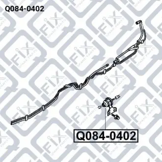 Топливный фильтр Q-fix Q084-0402