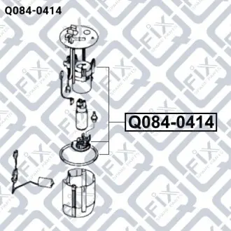 Топливный фильтр Q-fix Q084-0414