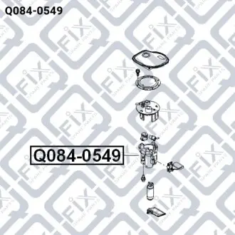 Паливний фільтр Q-fix Q084-0549