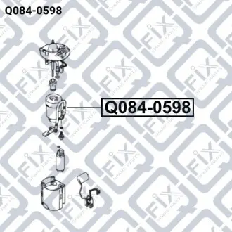 Фильтр топливный Q-fix Q0840598