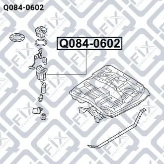 Фильтр топливный Q-fix Q084-0602