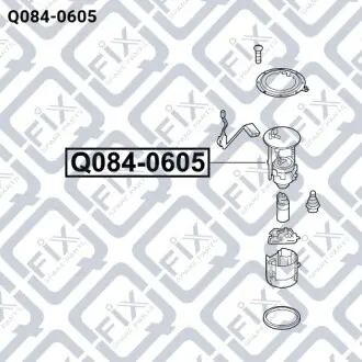 Паливний фільтр Q-fix Q084-0605