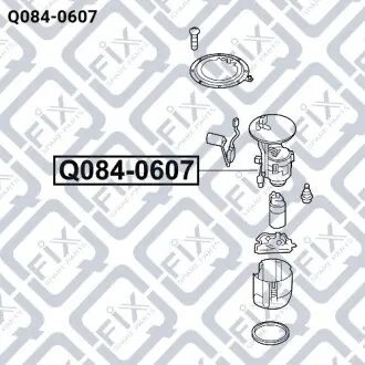 Паливний фільтр Q-fix Q084-0607