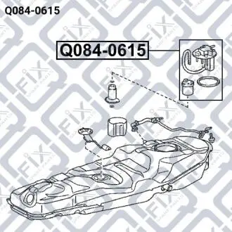 Паливний фільтр Q-fix Q084-0615