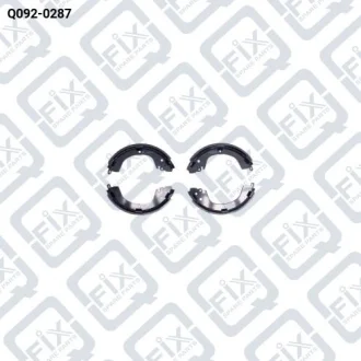 Колодки гальмівні барабанні Q-fix Q092-0287